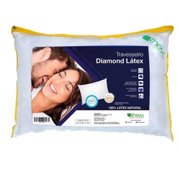 Travesseiro Diamond Látex 50 x 70 cms - Theva