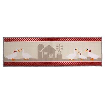 Passadeira para Cozinha Cleankaza Patos 50 x 160 cm - Kapazi
