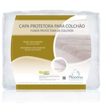 Protetor de Colchão Gold Impermeável com Slip Casal - Plooma