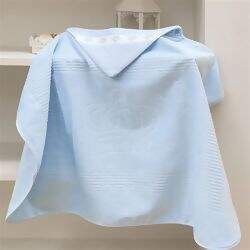 DOHLER-toalha-capuz-jacquard-azul