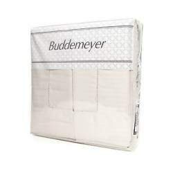 Jogo de Cama 300 Fios Damask Stripes Bege Casal 4pç - Buddemeyer