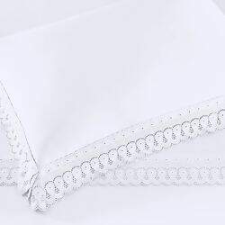 Fronha Avulsa Bordado Renascença 300 Fios 50 x 90 - Buettner