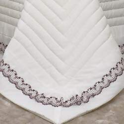 Kit Coordenado Aurora Dupla Face Cabernet 3 Peças Solteiro - Lavive