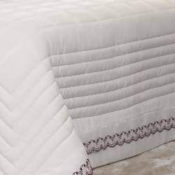 Kit Coordenado Aurora Dupla Face Cabernet 3 Peças Solteiro - Lavive