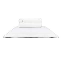 Jogo de Cama 200 Fios Basic Off White Casal - Naturalle Fashion