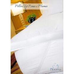 Pillow Top 80% Pena 20% Pluma de Ganso Solteiro - Plooma