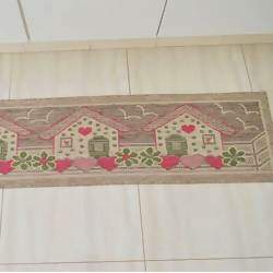 Jogo de Cozinha Sisal Look Village 3 Peças - Rayza Tapetes